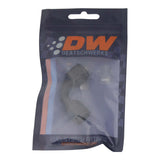 DeatschWerks 6AN Flare Female Swivel 90-Degree to 6AN Flare Female Swivel - Anodized Matte Black - 6-02-0215-B