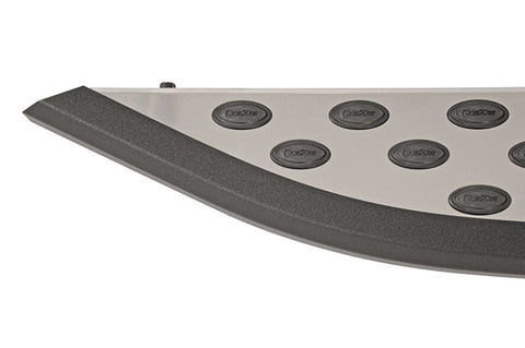 Dee Zee Universal Running Board Universal Cross Utility Vehicle NXc (Stainless Top w Blk Trim) - DZ16203