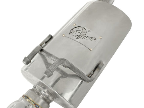 aFe Takeda Exhaust 2.5in Dia 304SS Axle-Back w/Polished Tip 06-11 Honda Civic EX Sedan L4 1.8L - 49-36610