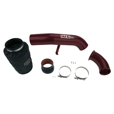 Wehrli 01-04 Chevrolet 6.6L LB7 Duramax 4in Intake Kit Stage 2 - WCFab Red - WCF100636-RED