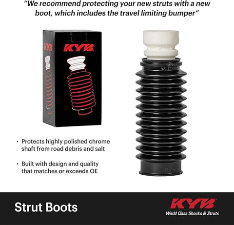 KYB Shocks & Struts 18-21 Traverse / 13-19 Enclave Strut Boot Rear - SB163