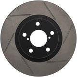 StopTech Power Slot 00-05 Legacy / 7/98-08 Impreza Front Left SportStop Slotted Rotor - 126.47012SL