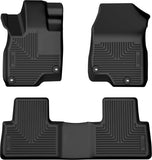 Husky Liners 19-25 Acura RDX Weatherbeater Front & 2nd Seat Floor Liners - Black - 95391