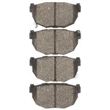 DFC 81-98 Nissan Maxima Rear 4000 Hybridynamic Brake Pads - 4000-0272-00