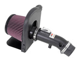 K&N 06-10 Toyota Yaris L4-1.5L Flat Black Typhoon Short Ram Intake - 69-8612TFK