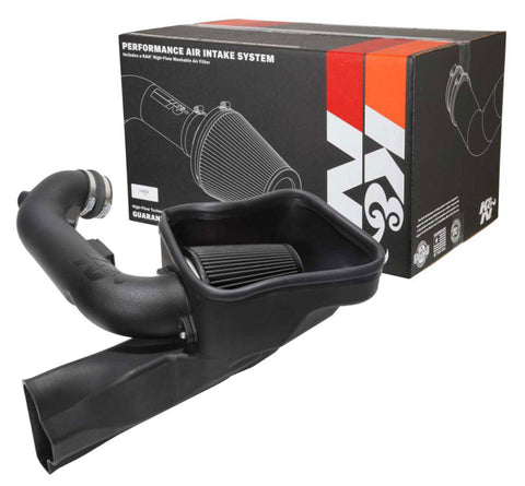 K&N 18-23 Ford Mustang GT 5.0L V8 F/I DRYFLOW Performance Air Intake System - 30-2605