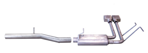 Gibson 15-18 Chevrolet Silverado 1500 LS 5.3L 3in/2in Cat-Back Super Truck Exhaust - Aluminized - 5659