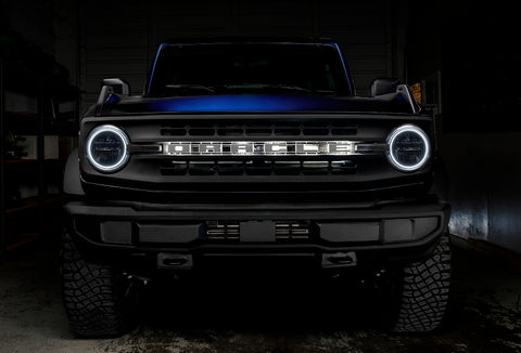 Oracle 2021 Ford Bronco Base Headlight LED Halo Kit - ColorSHIFT - w/ 2.0 Controller - 1470-333