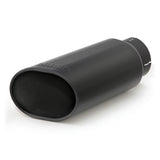 Banks Power Tailpipe Tip Kit - SS Obround Slash Cut - Black - 4in Tube - 5in X 6in X 14in - 52927
