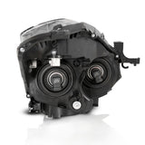 ANZO 2010-2013 Nissan Altima Projector Headlight Black (Halogen Type) - 121548