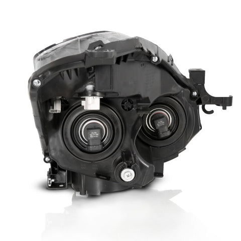 ANZO 2010-2013 Nissan Altima Projector Headlight Black (Halogen Type) - 121548
