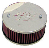 K&N Universal Custom Air Filter - Round 1.625in Flange / 1.625in ID / 2.75in Overall Height - 56-9097