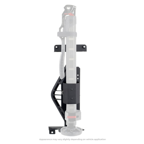 Go Rhino 07-18 Jeep Wrangler JK/JKU Front Fender Jack Mount for Xventure Gear EG Jack - Tex. Blk - 701007T