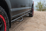 N-Fab Nerf Step 15-17 Ford F-150 SuperCrew 5.5ft Bed - Tex. Black - Bed Access - 3in - F1596CC-6-TX