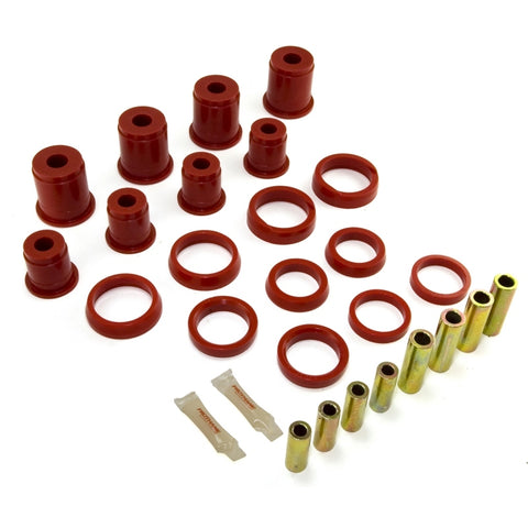 Rugged Ridge Front Control Arm Bushing Kit Red 84-01 Cherokee(XJ) - 18362.01