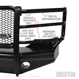 Westin/HDX Bandit 11-16 Ford F-250 / F-350 Front Bumper - Black - 58-31115