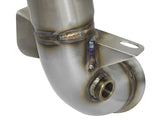 aFe 09-13 MINI Cooper S (R56) L4 1.6L (t) Twisted Steel Down Pipe 2-1/2in 304 Stainless Steel w/ Cat - 48-36318-1HC