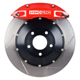 StopTech 2015 VW GTI Front BBK w/ Red ST-40 Caliper Slotted 355x32 2pc Rotor - 83.895.4700.71