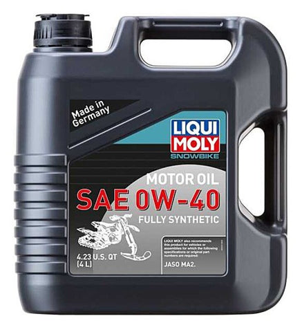 LIQUI MOLY 4L Snowbike Motor Oil SAE 0W40 - 20358