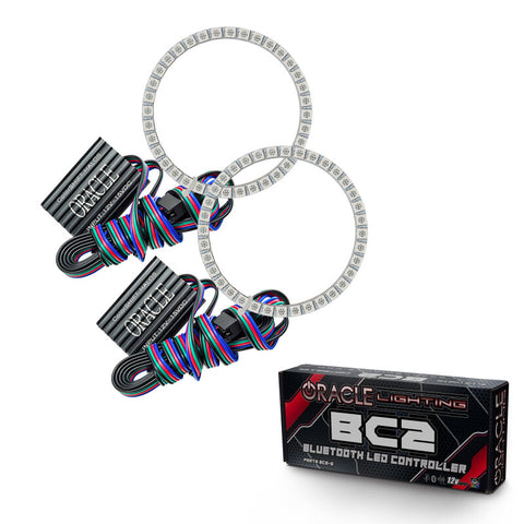 Oracle Ford F-150/Raptor 13-14 Projector Headlight Halo Kit - w/ BC1 Controller - 2299-335