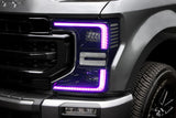 Oracle 2022 Ford F250/350 Super Duty Dynamic ColorSHIFT Headlight DRL Kit w/Switchback - 1449-332