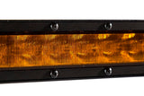 Diode Dynamics 12 In LED Light Bar Single Row Straight - Amber Flood (Pair) Stage Series - DD6041P