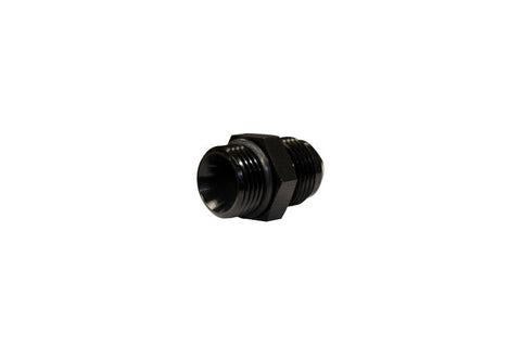 Fleece Performance Universal -8AN to 3/4in-16 Straight Male w/ O-Ring - Black - FPE-APT-34-08