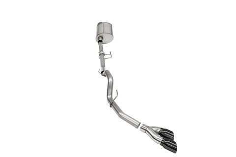 Corsa 2021-2025 Ford F-150 Regular Cab/ 8in Bed 3.5L V6 Sport Cat-Back Single Side Exit-Black PVD - 21163BLK