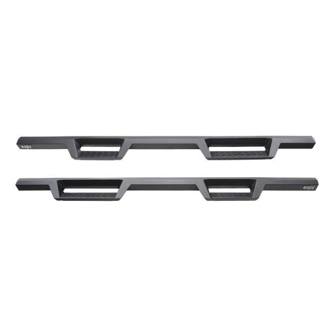 Westin 2019 Chevrolet Silverado / GMC Sierra 1500 Crew Cab Drop Nerf Step Bars - Textured Black - 56-14135