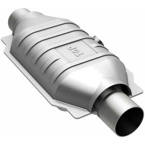 MagnaFlow Universal Catalytic Converter 2.5 Midbed O2 CA OBDII Ul - 459056