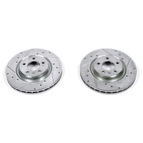 Power Stop 05-08 Pontiac Grand Prix Front Evolution Drilled & Slotted Rotors - Pair - AR8281XPR