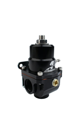 Aeromotive Adjustable Regulator - 35-75PSI - .188 Valve - (2) -08 Inlets/-08 Return - 13303