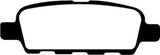EBC 08-13 Infiniti EX35 3.5 Greenstuff Rear Brake Pads - DP21955