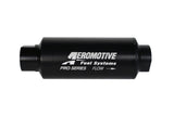 Aeromotive Pro-Series In-Line Filter - AN-12 - 40 Micron SS Element - Nickel Chrome Finish - 12342