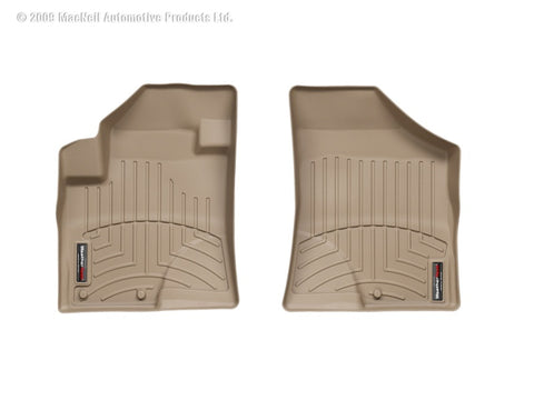 WeatherTech 07+ Hyundai Veracruz Front FloorLiner - Tan - 451591