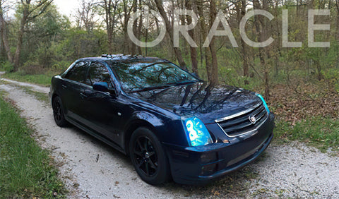 Oracle Cadillac STS 05-12 Halo Kit - ColorSHIFT w/ BC1 Controller - 2637-335