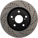 StopTech 07-09 Lexus ES 250/ES 300/ ES330/ES350 SportStop Slotted & Drilled Left Front Rotor - 127.44146L