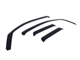EGR 09-12 Dodge Ram F/S Pickup Quad Cab In-Channel Window Visors - Set of 4 - Matte (572655) - 572655