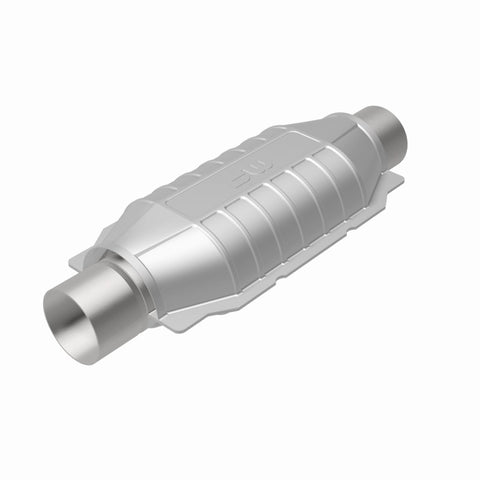 MagnaFlow Conv Universal 2.25in Inlet/Outlet Center/Center Oval - 334015