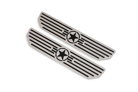 DV8 Offroad 2018-2019 Jeep Gladiator JL Rear Sill Plates - D-JL-180014-STR4