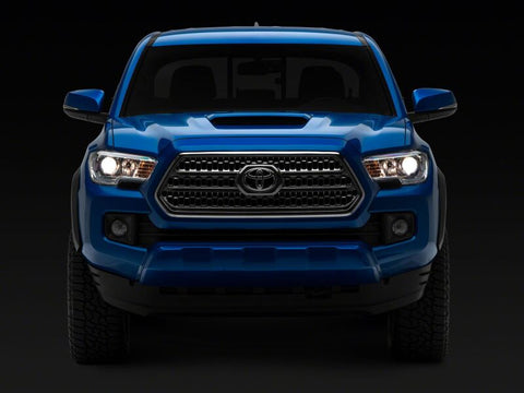 Raxiom 16-23 Toyota Tacoma Axial Series OE Replmnt Headlights- Chrome- Clear Lens - TT26261
