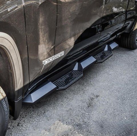 Westin 19-22 Chevrolet Silverado 1500 DC HDX Xtreme Nerf Step Bars - Tex. Blk - 56-24125
