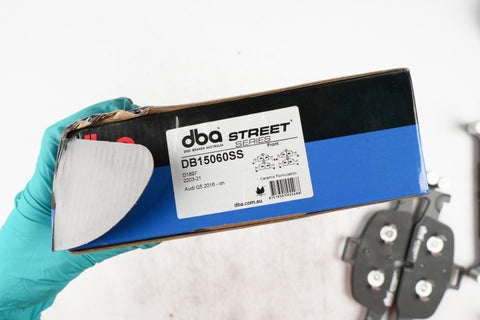 DBA 17-19 Audi A4 Street Series Front Brake Pads - DB15060SS