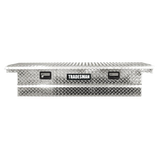 Tradesman Aluminum Single Lid Cross Bed Truck Tool Box (70in.) - Brite - 9100LPT