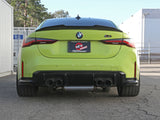 aFe MACHForce XP Exhausts Cat-Back SS 21 BMW M2 Competition L6-3.0L w/Black Tips - 49-36351-B
