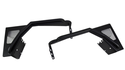 Fishbone Offroad 97-06 Jeep Wrangler Steel Tube Fender Front/Rear - Blk Txtred Powdercoat (Set Of 4) - FB23029