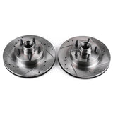 Power Stop 95-01 Ford Explorer Front Evolution Drilled & Slotted Rotors - Pair - AR8551XPR