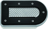 Kuryakyn Heavy Industry Brake Pedal Pad FL Models Chrome - 7039