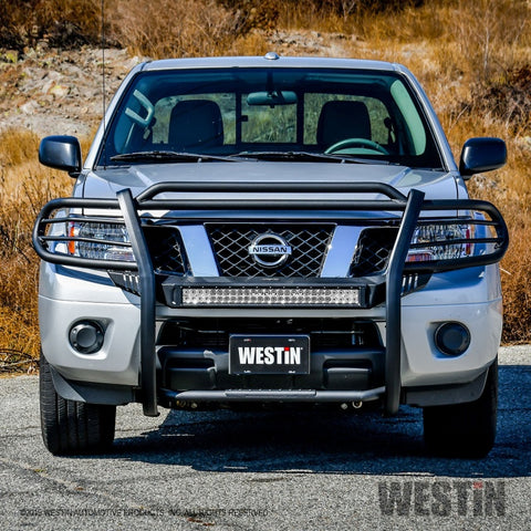 Westin 12-20 Nissan Frontier Sportsman X Grille Guard - Textured Black - 40-32075