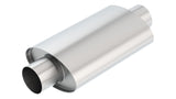 Borla XR-1 Multi-Core 3in Ctr-Ctr Oval 16in x 4.25in x 7.88in Rotary Engine Equipped Racing Muffler - 400371